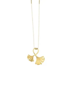 Eleganter Ginkgoblatt-Anhänger