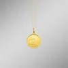 Eleganter Madonna-Anhänger aus Gold 585/- fein