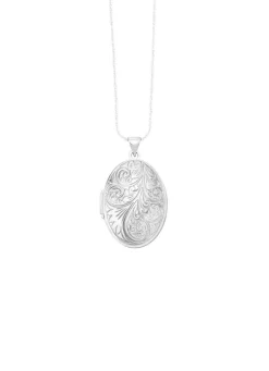 Elegantes Medaillon aus Silber 925/- fein