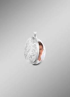 Elegantes Medaillon aus Silber 925/- fein