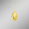 Elegantes, vergoldetes Medaillon aus Silber 925/- fein