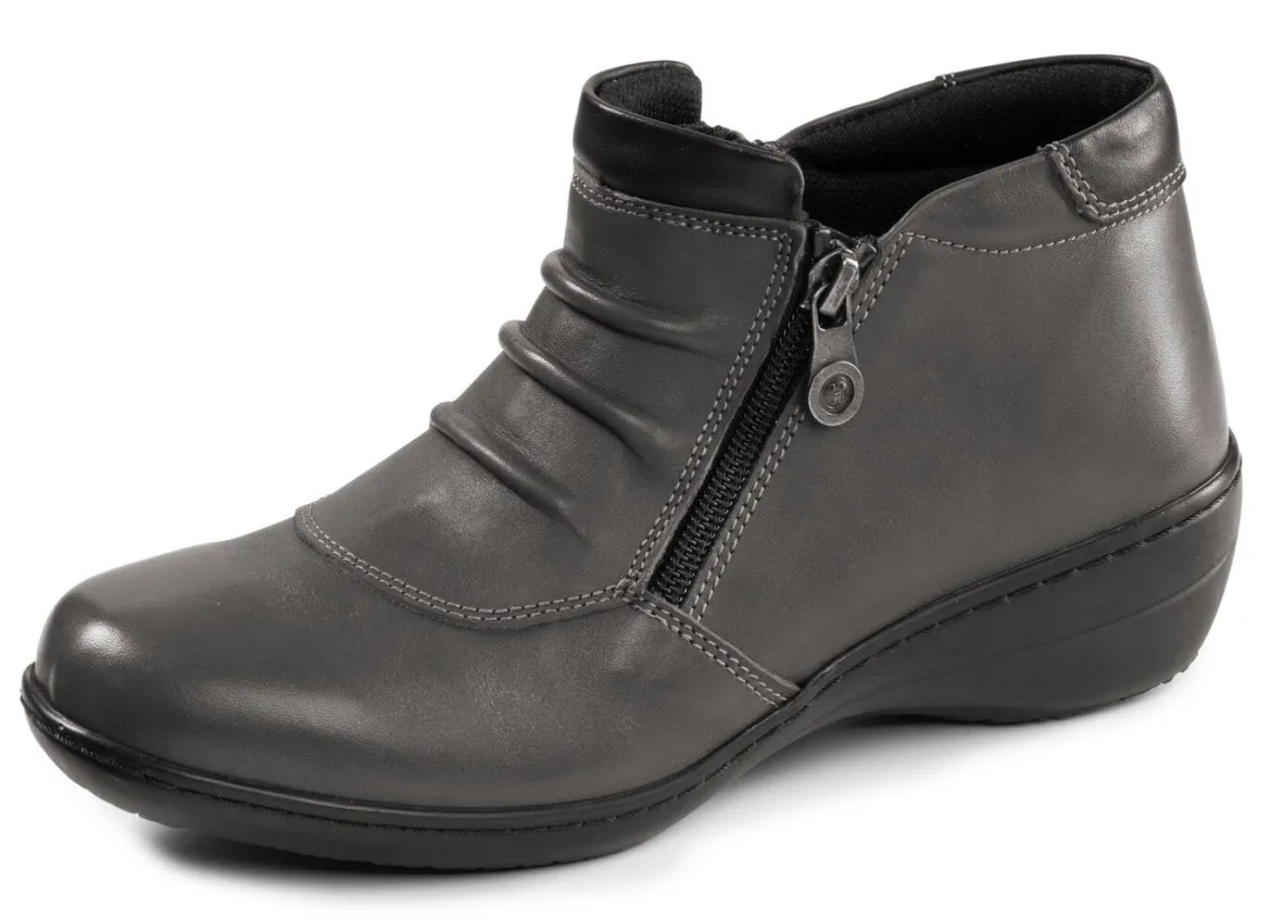 ELENA EDEN, bequeme Damen-Boots, Weite H, mit herausnehmbarem Fußbett