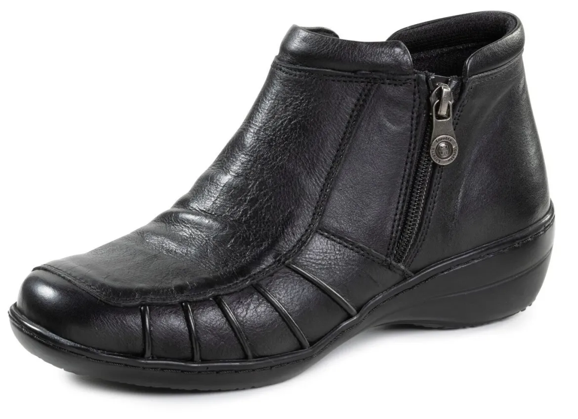 ELENA EDEN, bequeme Damen-Boots, Weite H, mit herausnehmbarem Fußbett