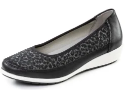 ELENA EDEN, bequeme Damen-Ballerinas, Weite G, mit herausnehmbarem Fußbett
