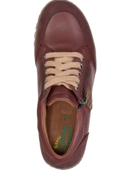ELENA EDEN, bequeme Damen-Schnürschuhe, Weite G, mit herausnehmbarem Fußbett