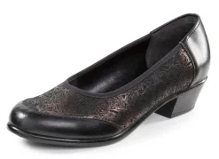 ELENA EDEN, elegante Damen-Pumps, Weite H, mit Gummizug