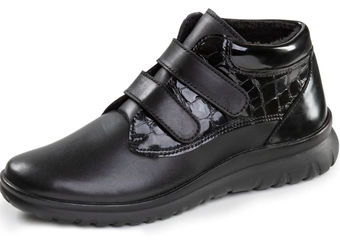 ELENA EDEN, gefütterte Damen-Boots, Winterschuhe, Weite G, mit herausnehmbarem Fußbett