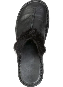 ELENA EDEN, klassische Damen-Clogs, Weite G, mit Plüsch