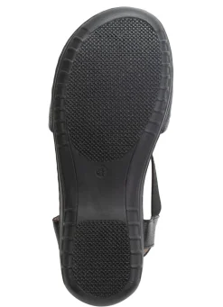 ELENA EDEN, leichte Damen-Sandalen, Weite H, mit Elastik-Bandage