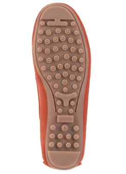 ELENA EDEN Mokassin-Slipper aus geschmeidigem Rind-Veloursleder
