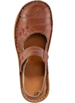 ELENA EDEN Slipper aus Nappaleder mit Knitter-Struktur
