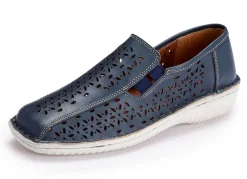 ELENA EDEN Slipper aus schattiertem Nappaleder