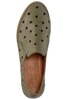 ELENA EDEN Slipper aus weichem Nappaleder mit Lochungen