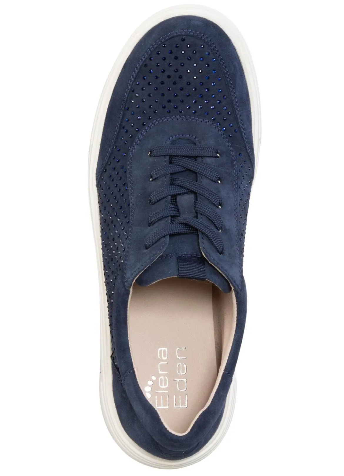 ELENA EDEN Sneaker aus feinem Veloursleder
