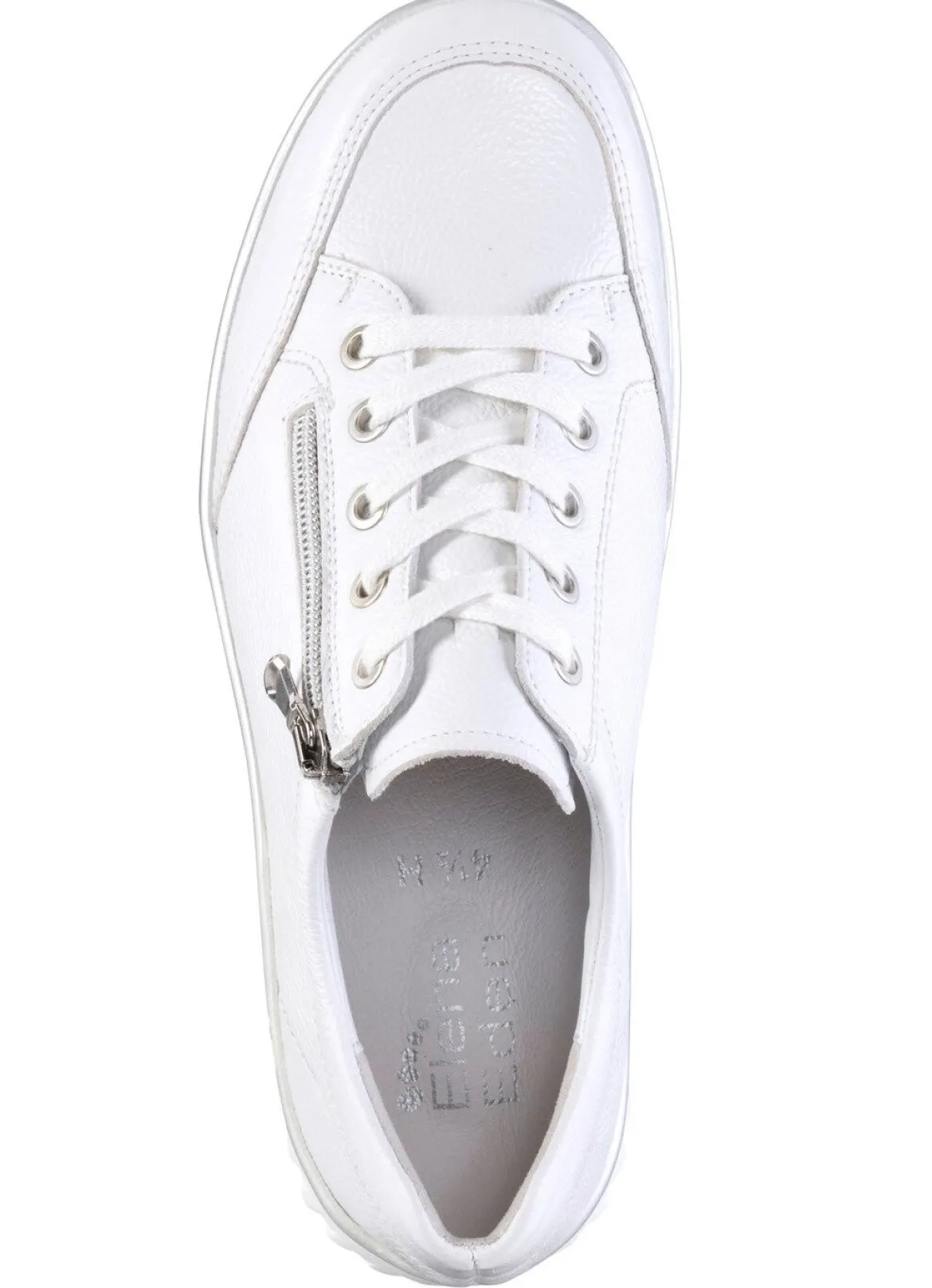 ELENA EDEN Sneaker aus genarbtem Kalbleder