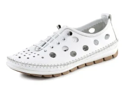ELENA EDEN, sommerliche Damen-Slipper, Weite G, mit herausnehmbarem Fußbett