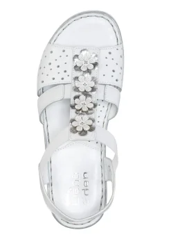 ELENA EDEN, sommerliche Damen-Sandalen, Weite G, aus Leder
