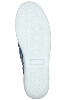 ELENA EDEN, sommerliche Damen-Slipper, Weite G, mit herausnehmbarem Fußbett