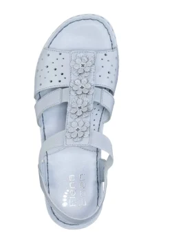 ELENA EDEN, sommerliche Damen-Sandalen, Weite G, aus Leder