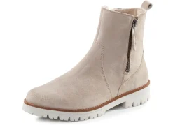 ELENA EDEN Stiefelette aus Veloursleder