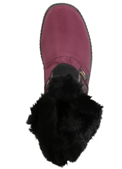 ELENA EDEN Stiefelette aus weichem Textilmaterial
