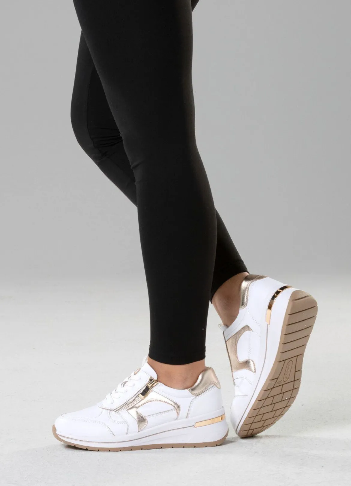 ELENA EDEN, sytlische Damen-Sneaker, Weite H, mit herausnehmbarem Fußbett