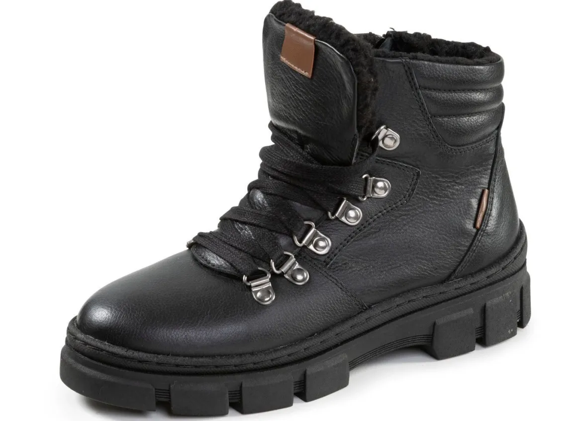 ELENA EDEN, warme Damen-Boots, Winterschuhe, Weite H, mit herausnehmbarem Fußbett