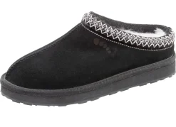 ELENA EDEN, warme Damen-Clogs, mit Lammfell