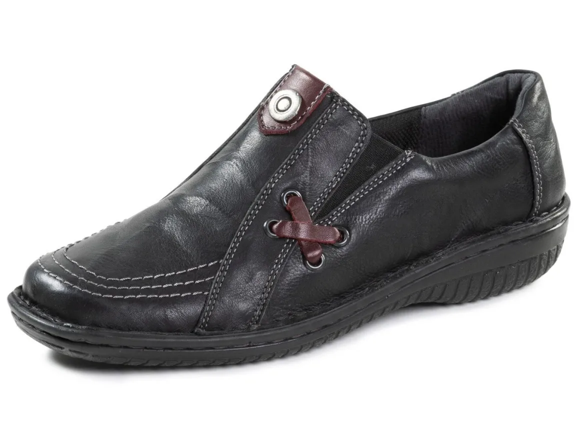 ELENA EDEN-Slipper aus Nappaleder