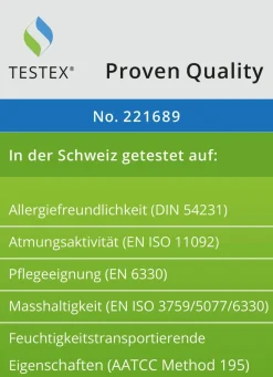 Erstklassige Daunenkissen-Sonderserie aus dem Schwarzwald