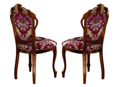 Esszimmer-Stühle oder Sessel in Nussbaum