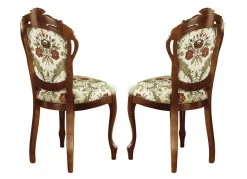 Esszimmer-Stühle oder Sessel in Nussbaum