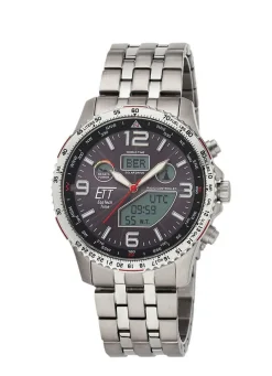 ETT EGS-11572-21M Funk-Solar-Herrenuhr