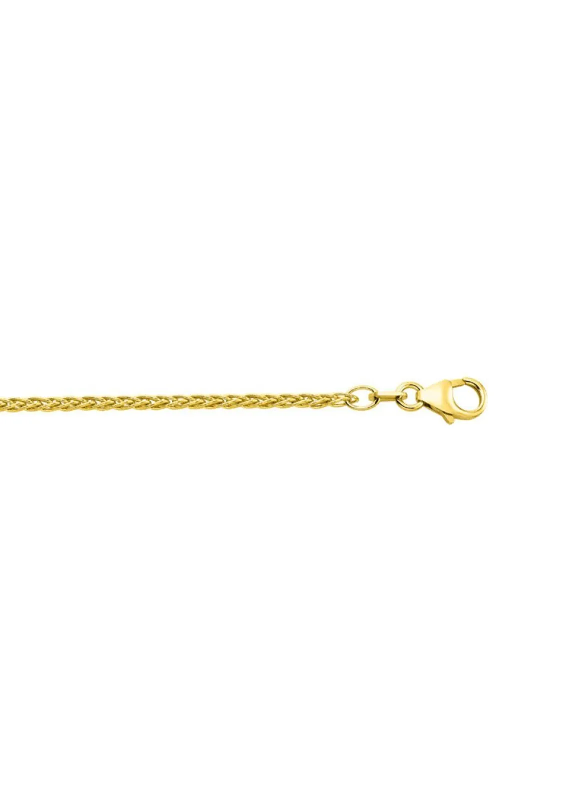 3-fach Zopfkette aus Gold