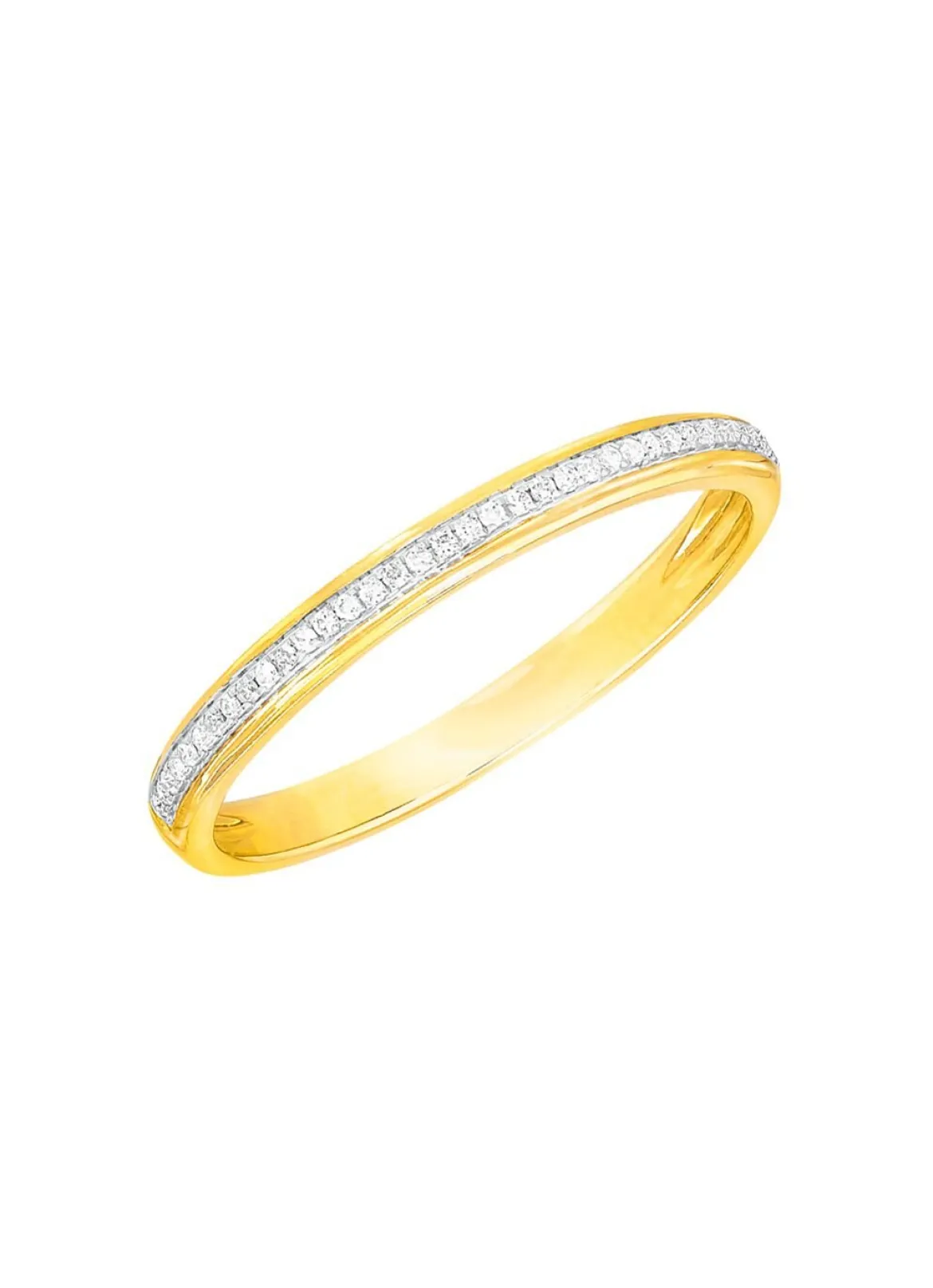 Feiner Damenring mit 37 Brillanten