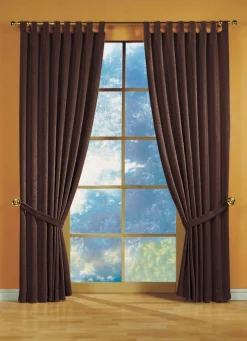 Fensterdekoration aus schwerer Thermo-Chenille-Qualität