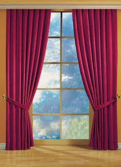 Fensterdekoration aus schwerer Thermo-Chenille-Qualität