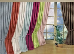 Fensterdekoration aus schwerer Thermo-Chenille-Qualität
