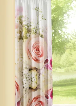 Fensterdekoration mit farbbrillantem Digitaldruck
