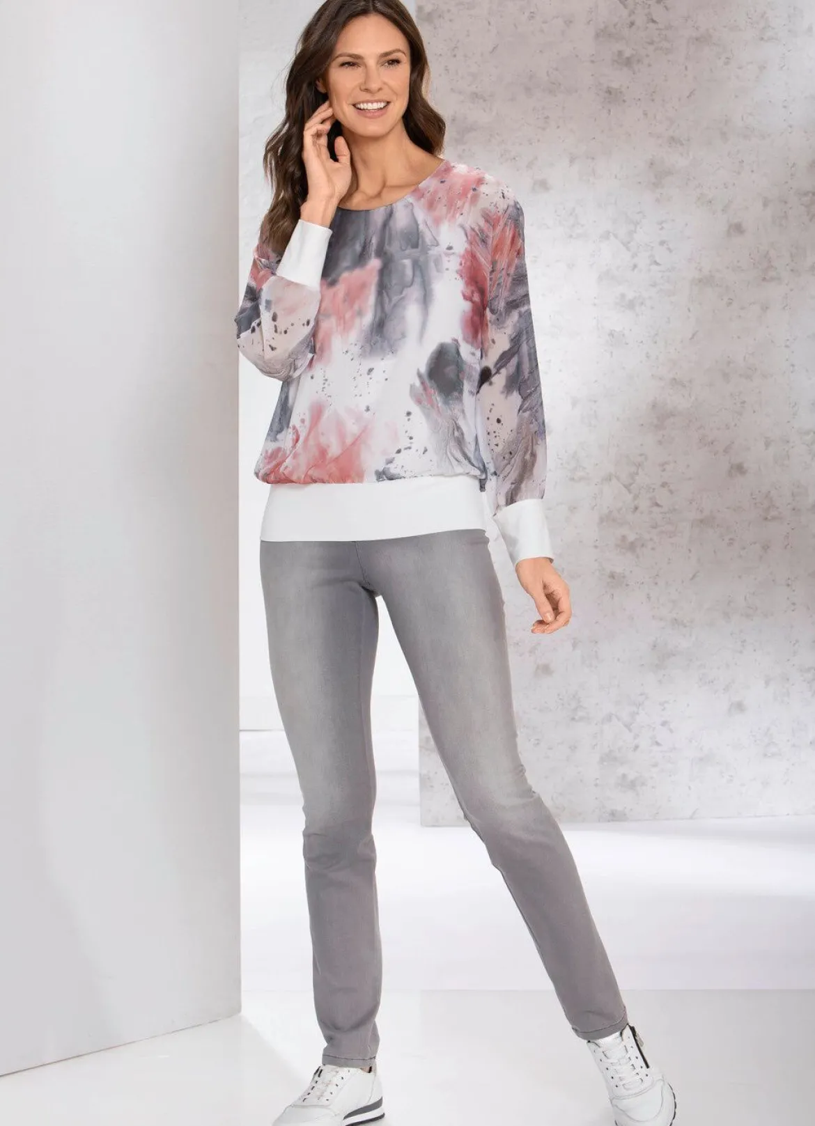 Figurformende Jeans