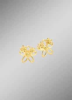Filigrane Ohrstecker im Blumendesign