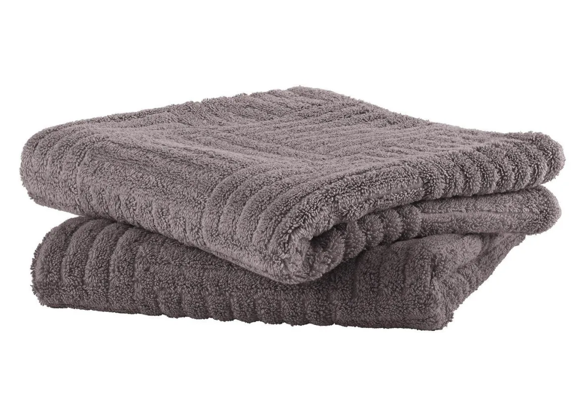 Flauschig weiche Frottier-Serie mit Hoch-Tief-Struktur