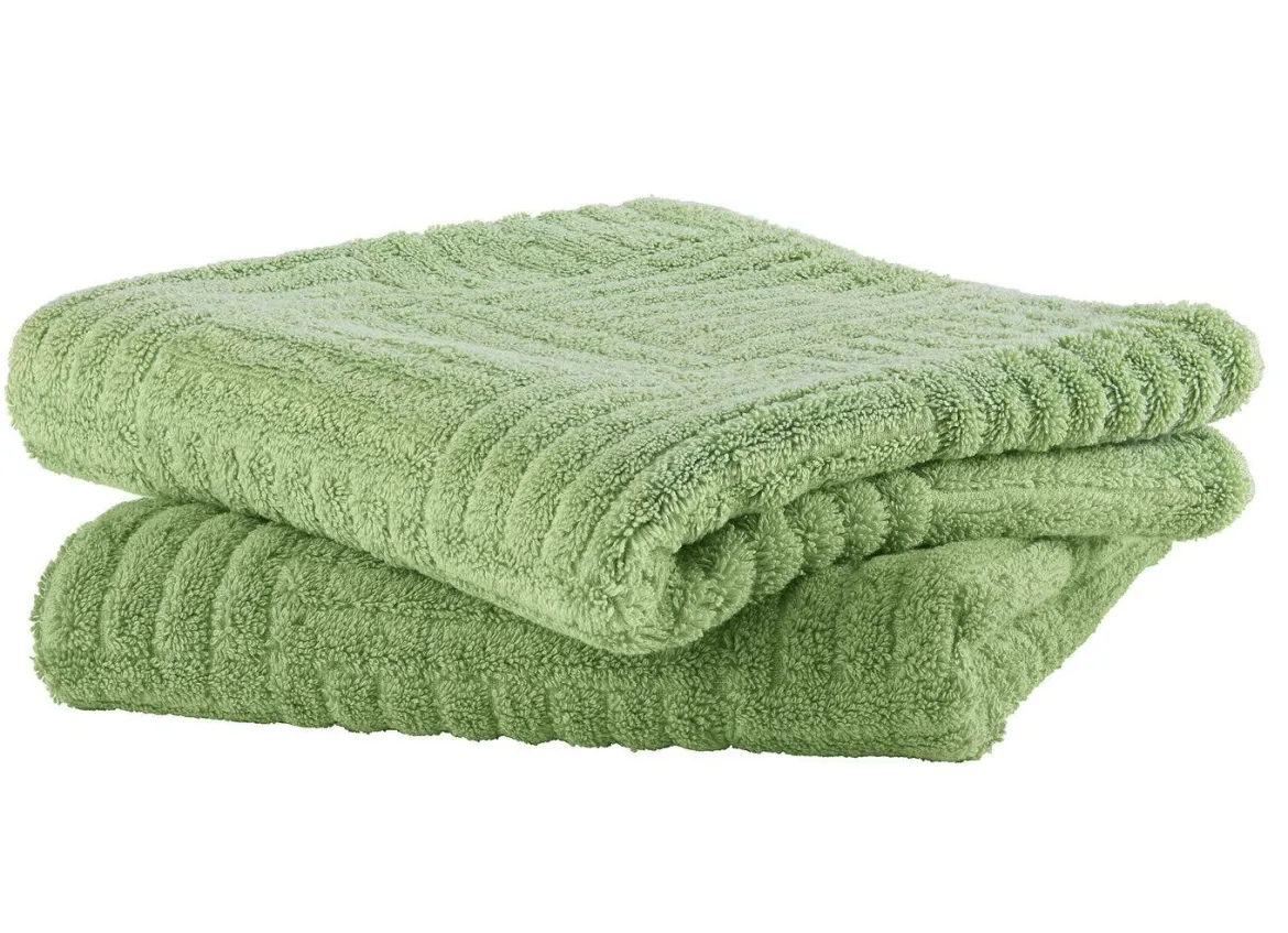 Flauschig weiche Frottier-Serie mit Hoch-Tief-Struktur