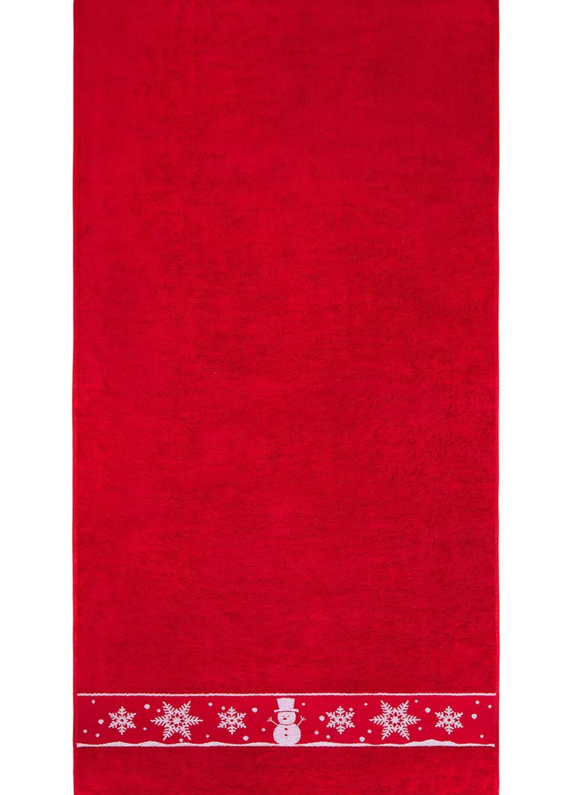 Flauschige Frottier-Serie mit Jacquard-Bordür