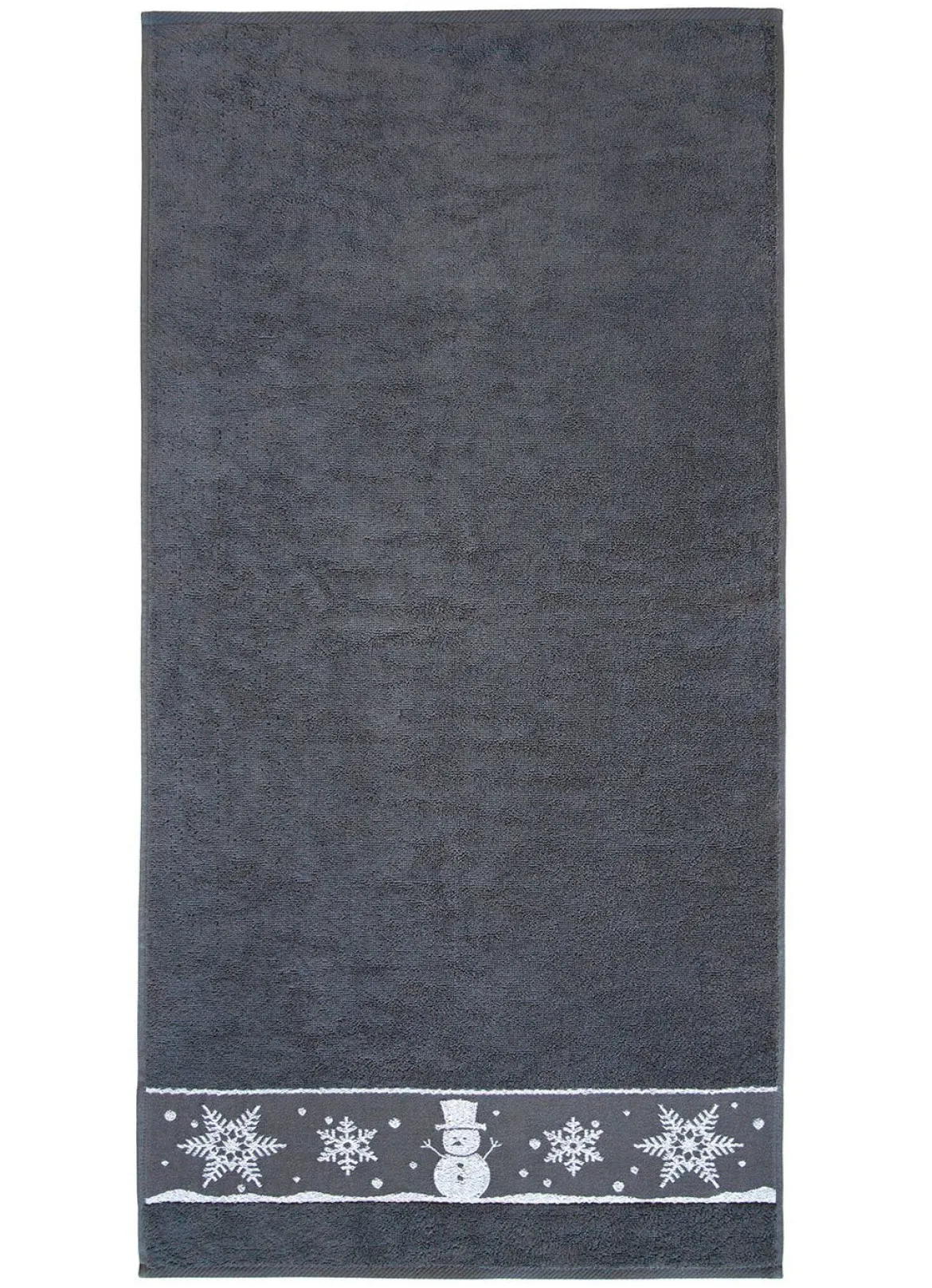Flauschige Frottier-Serie mit Jacquard-Bordür