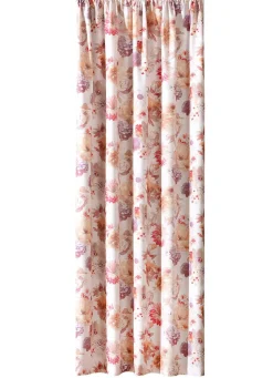 Floral gestaltete Übergardine