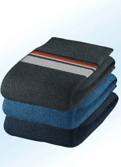 Fünferpack Socken, Schaft und Bund extra weit