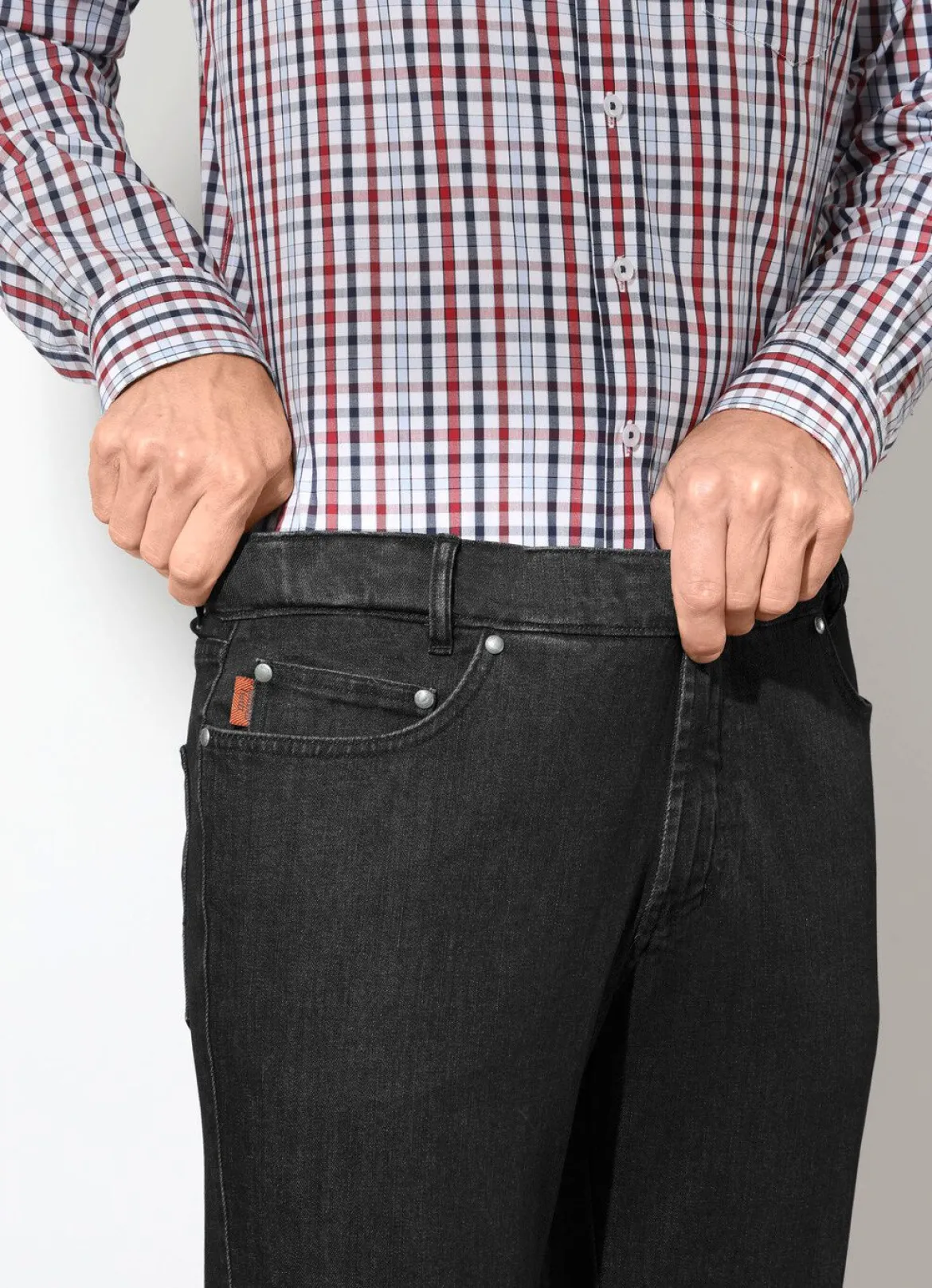 "Francesco Botti"-Jeans mit Komfortbund in 3 Farben