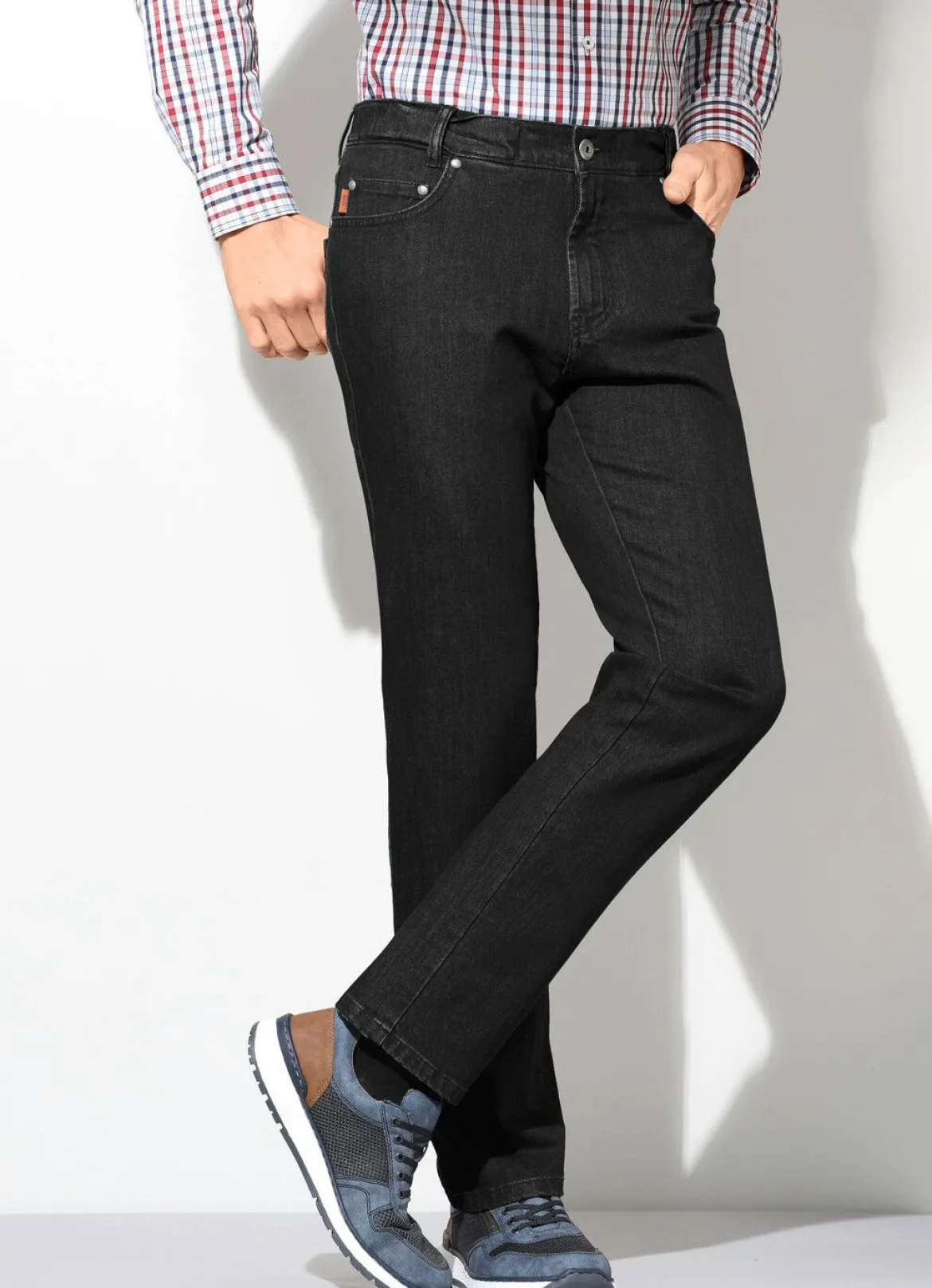 "Francesco Botti"-Jeans mit Komfortbund in 3 Farben