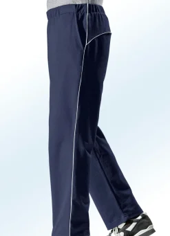 Freizeithose mit Zierpaspeln